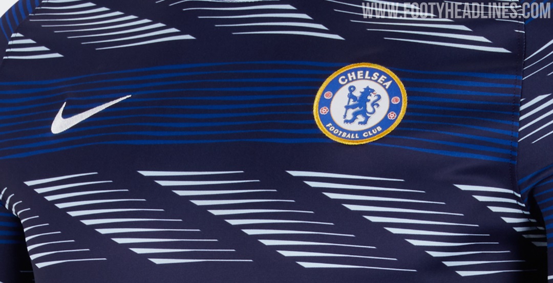 Chelsea pre match hot sale top long sleeve